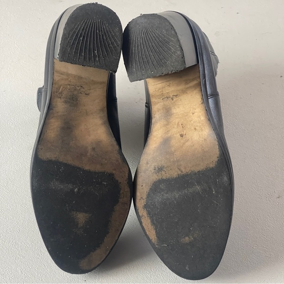 Office London Black Leather Ankle Boots in size 37 - Picture 7 of 7